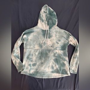 Tie-dye Hooded Long Sleeve